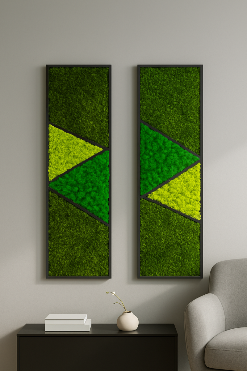 Stabiliserede mosvægge – 100x30