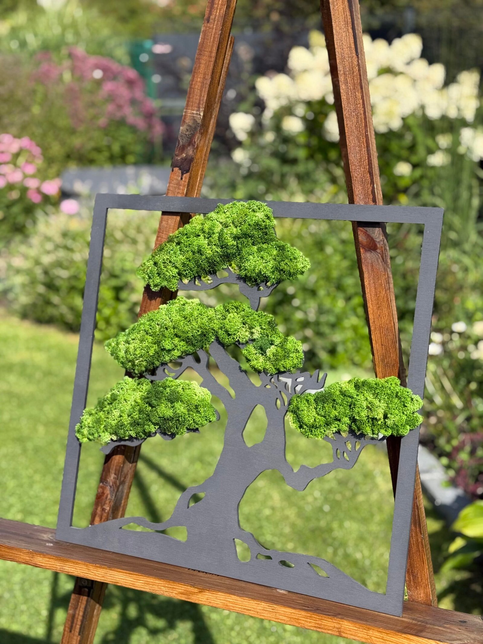 Mosvæg – Bonsai – 45x45cm