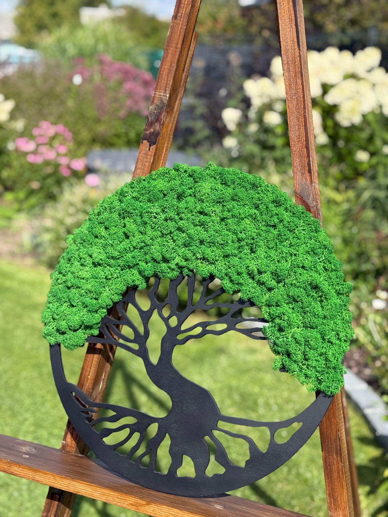 Mosvæg – Livets træ - ø45cm